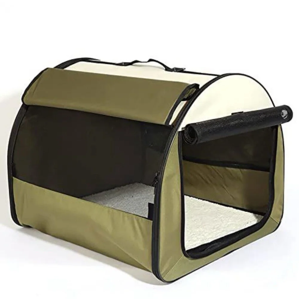 Collapsible Dog Cat Crate Soft Portable Foldable Kennel Car Travel Washable NEW